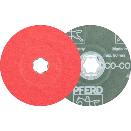 Pferd Combiclick Fiber Disc, 4-1/2", Co-Cool, 80 40729